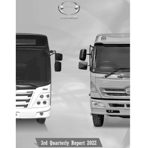 3rd Quarterly Report 2022